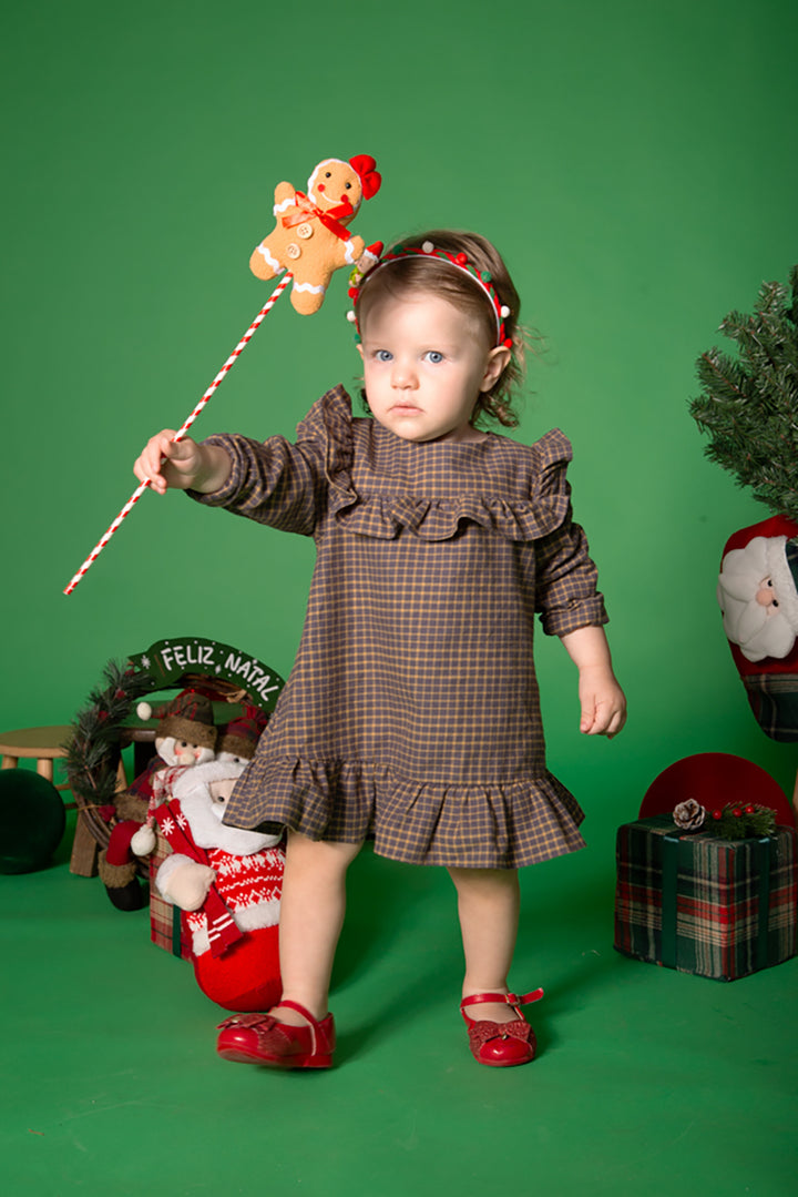 Vestido Baby Xadrez