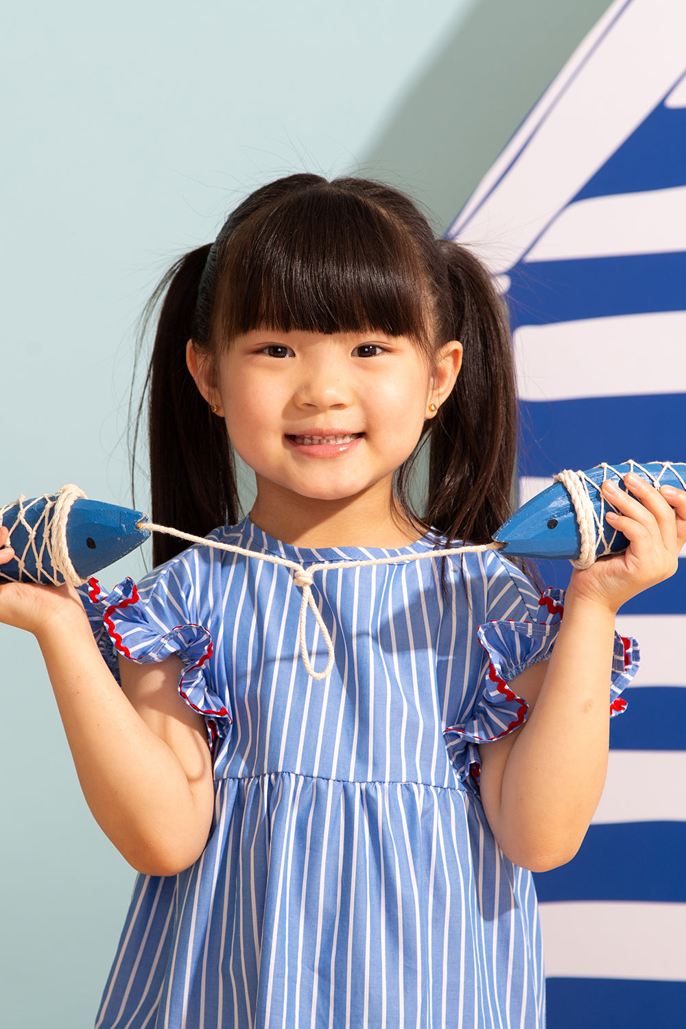 Vestido Infantil Zig Zag