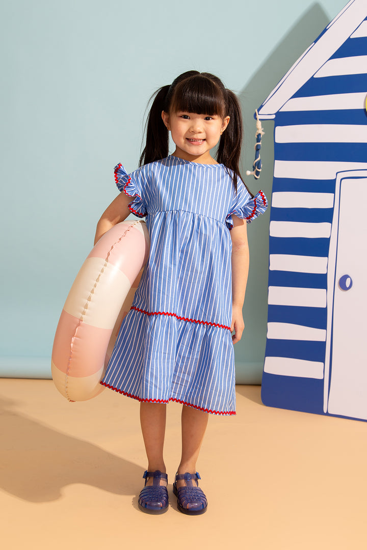 Vestido Infantil Zig Zag
