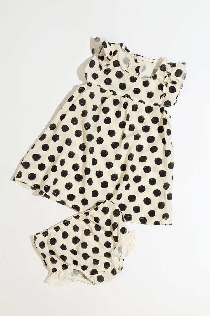 Vestido Bebê Verão Dots