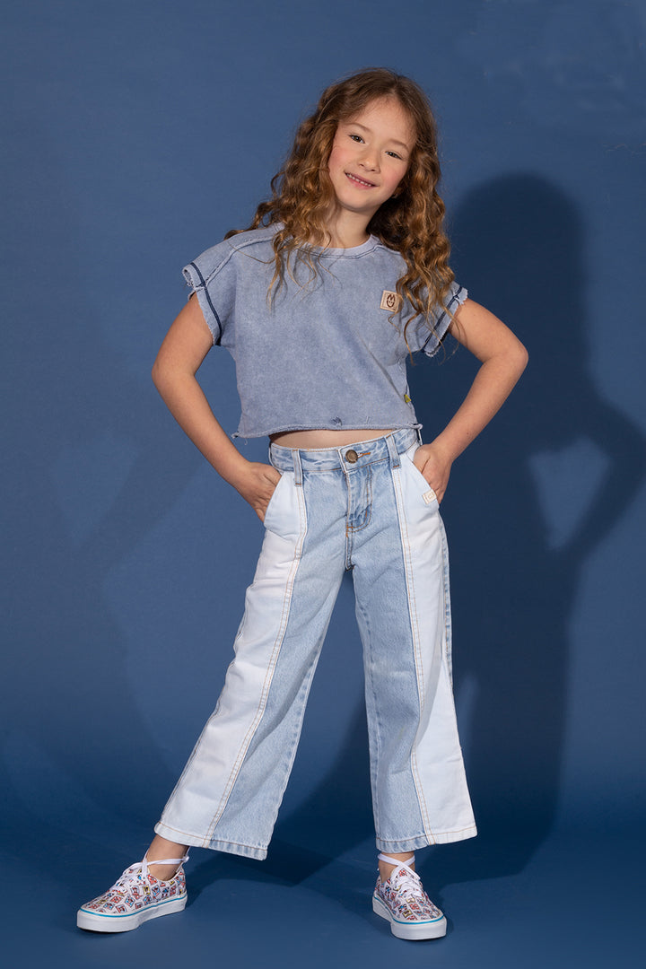 Calça Jeans Feminina Infantil