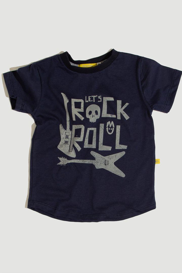 Camiseta Infantil Manga Curta Rock
