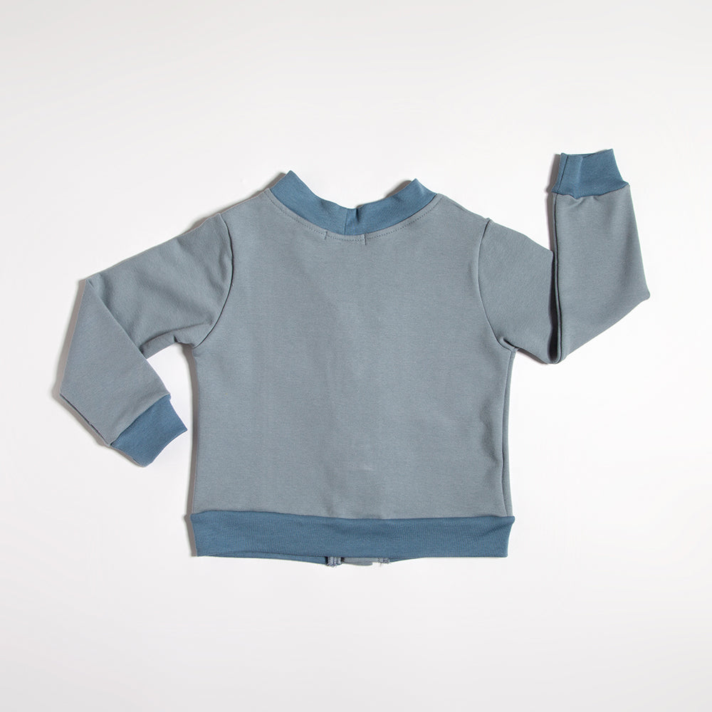 Cardigan Infantil Azul