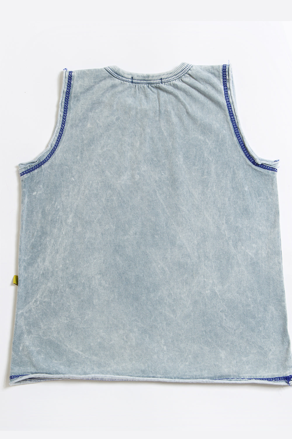 Camiseta Regata Azul Denim