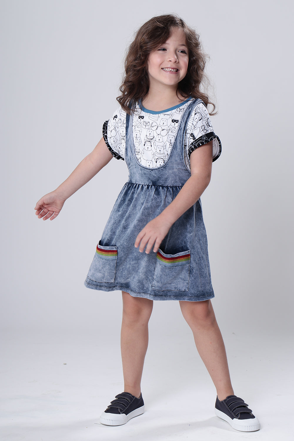 Salopete Denim Intenso